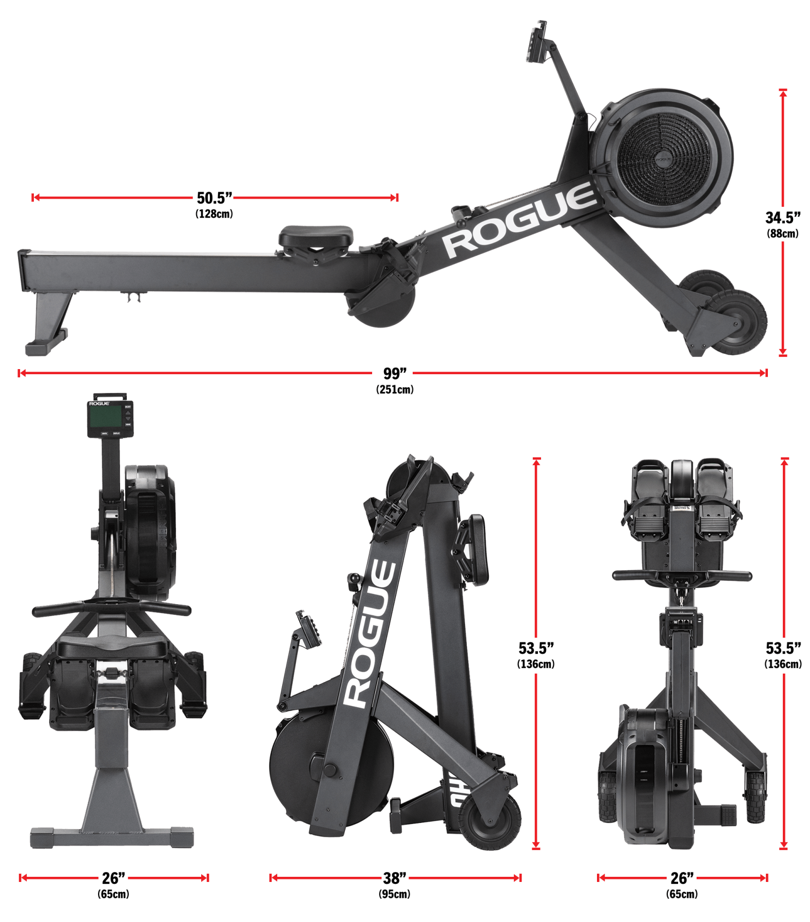 Rogue Echo Rower Rowing Machine Rogue Fitness